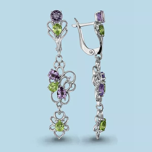 Серьги, артикул LV4448204, серебро