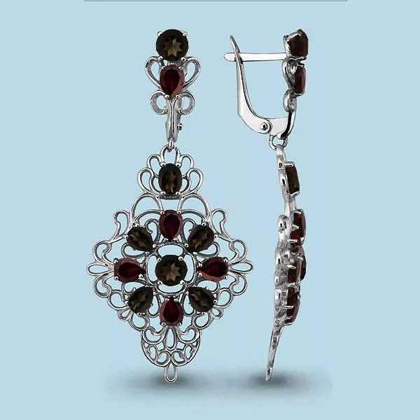 Серьги, серебро, артикул LV4448101