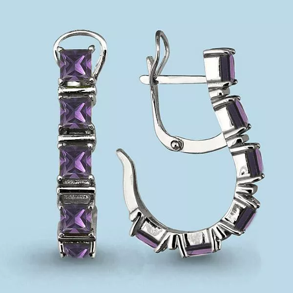 Серьги из серебра, артикул LV4446604