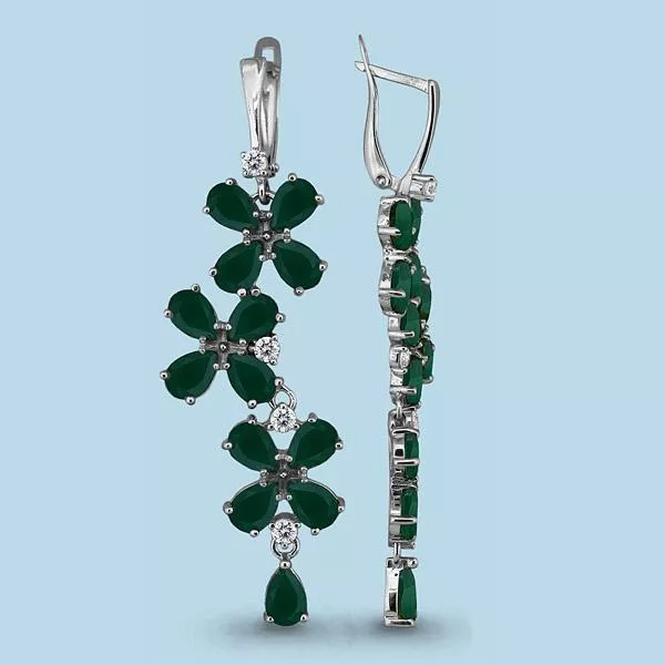 Серьги из серебра, артикул LV4445909