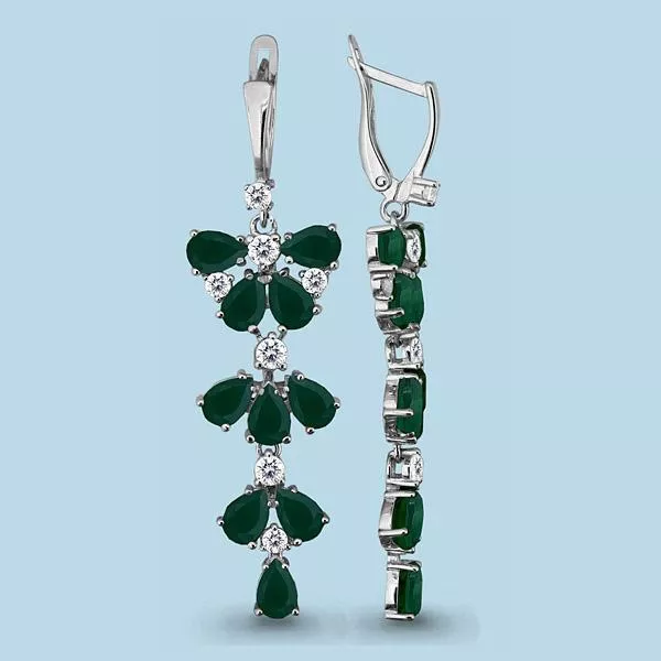 Серьги, артикул LV4445809А, серебро