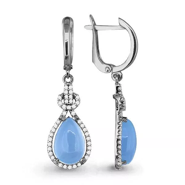 Серьги, артикул LV4445023А, серебро