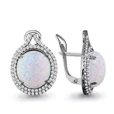 Серьги из серебра, артикул LV4443498А