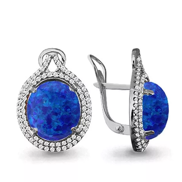 Серьги из серебра, артикул LV4443495А