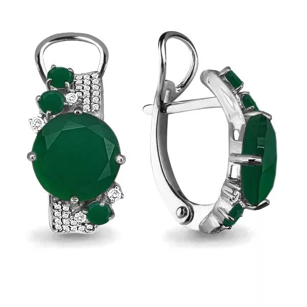 Серьги из серебра, артикул LV4442709А