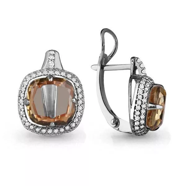 Серьги, артикул LV4442320А, серебро