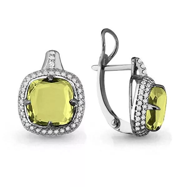 Серьги из серебра, артикул LV4442311А