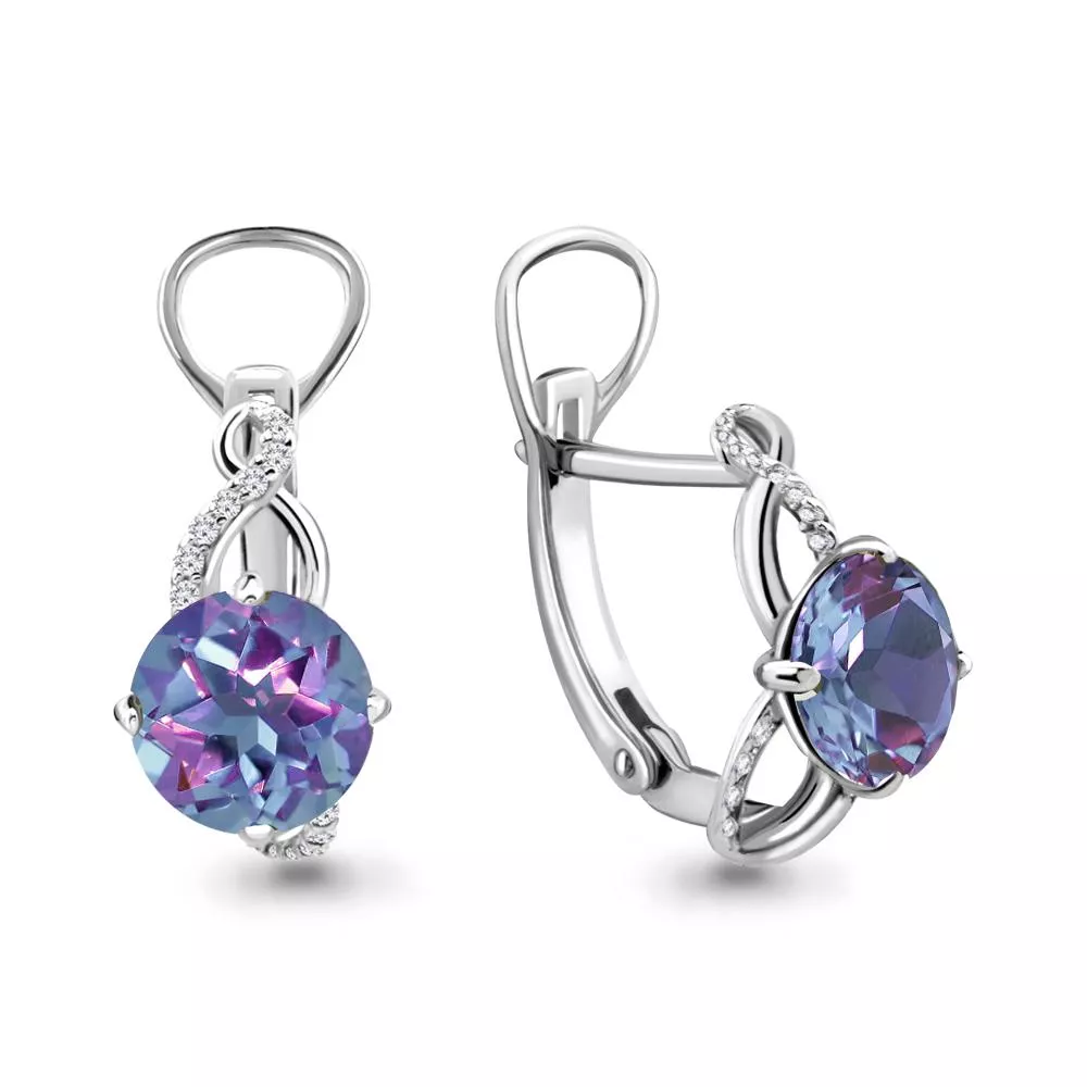 Серьги, артикул LV4441825А, серебро