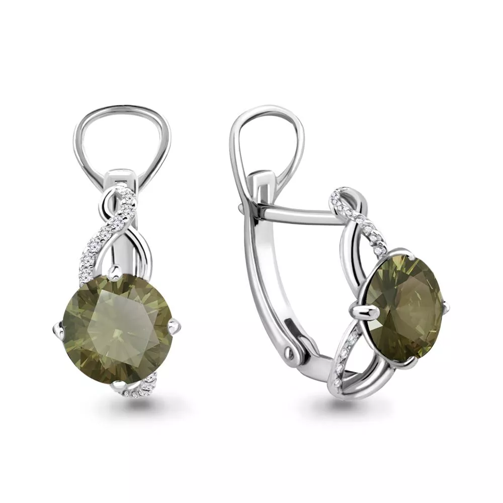 Серьги из серебра, артикул LV4441820А