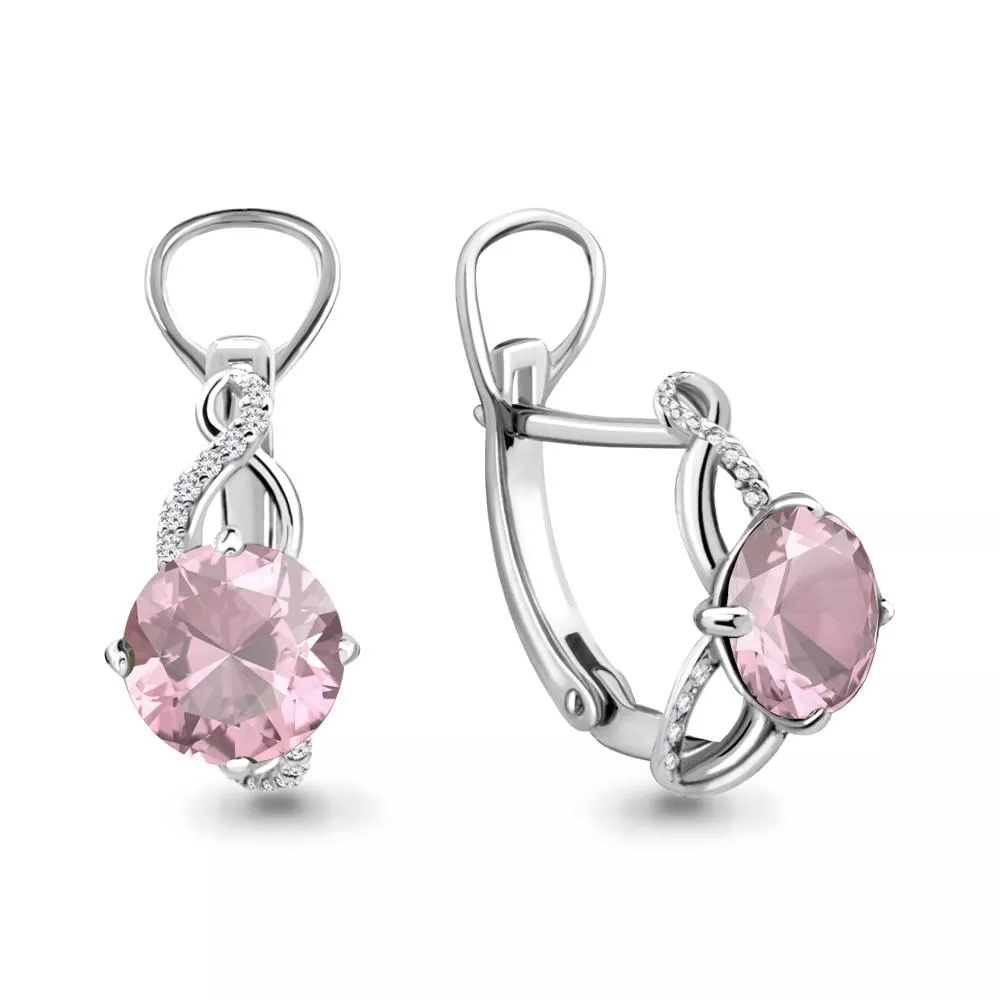 Серьги, серебро, артикул LV4441812А