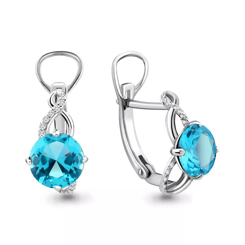 Серьги из серебра, артикул LV4441805А