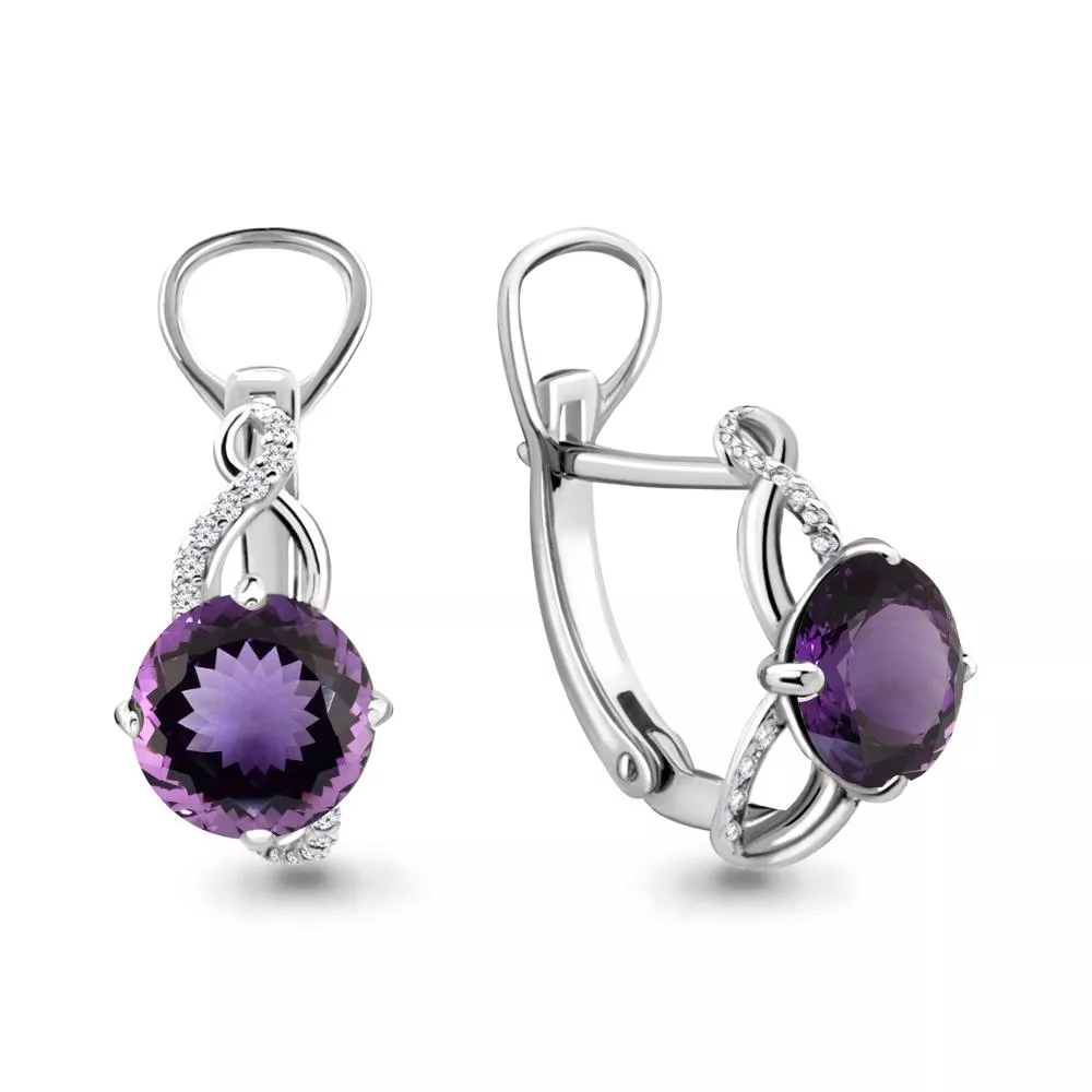 Серьги, артикул LV4441804А, серебро