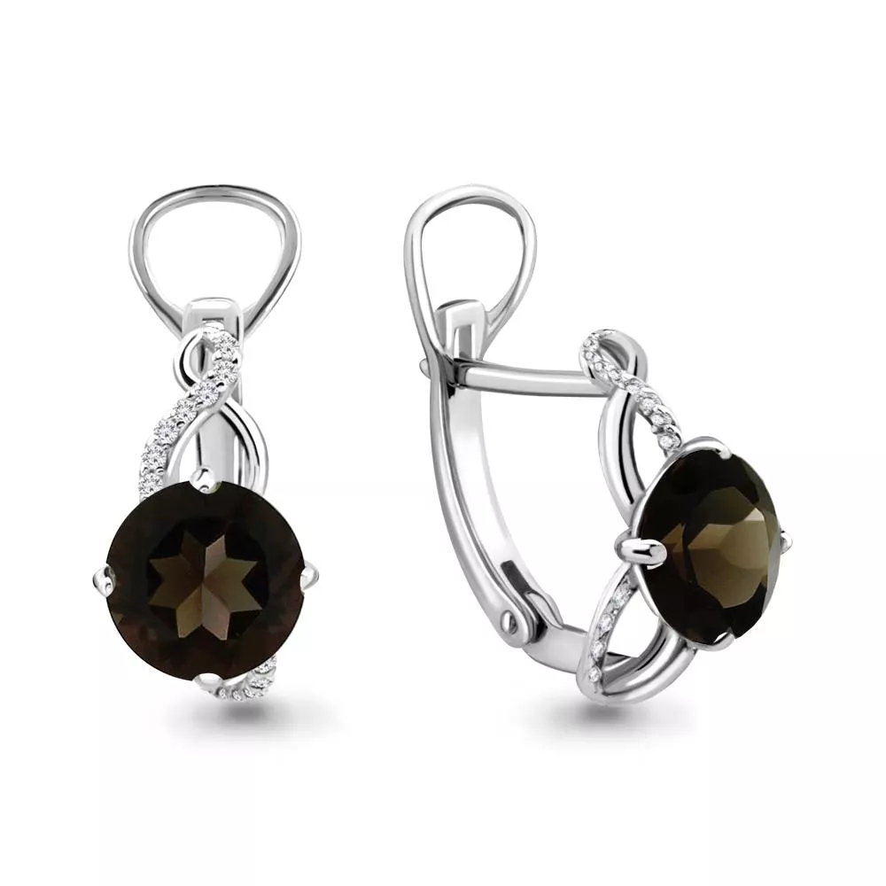 Серьги, артикул LV4441801А, серебро