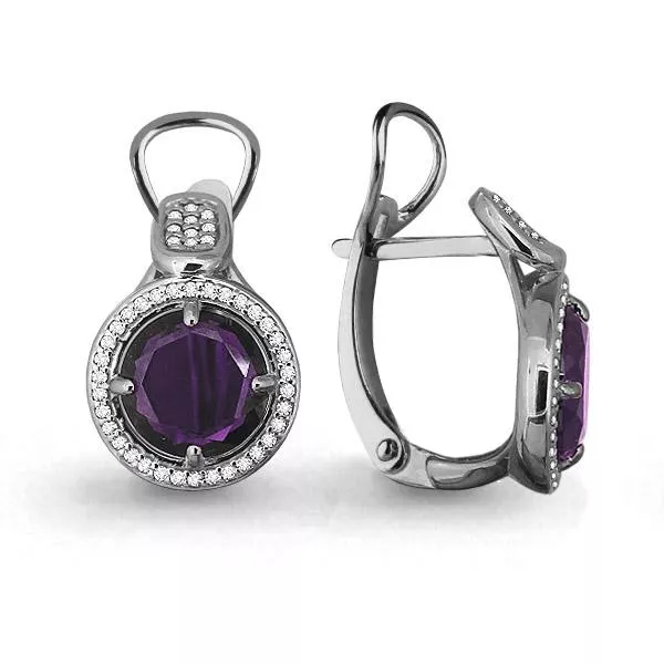 Серьги из серебра, артикул LV4441704А