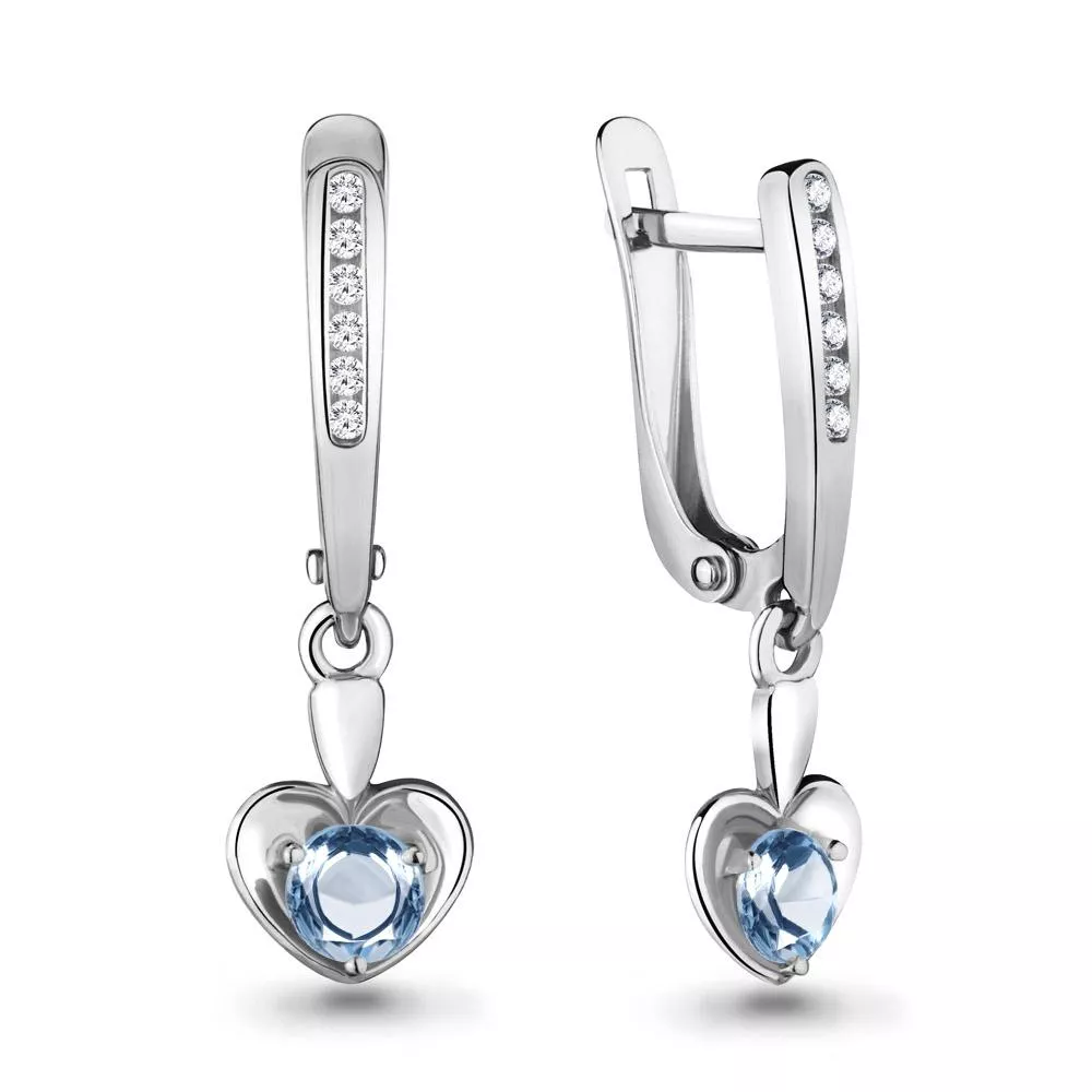 Серьги из серебра, артикул LV4440905А