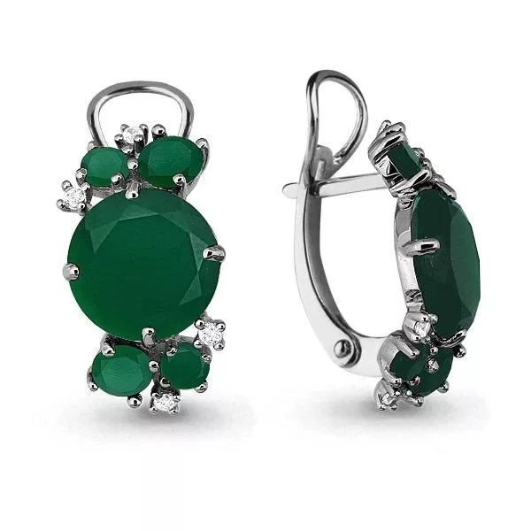 Серьги, серебро, артикул LV4440709