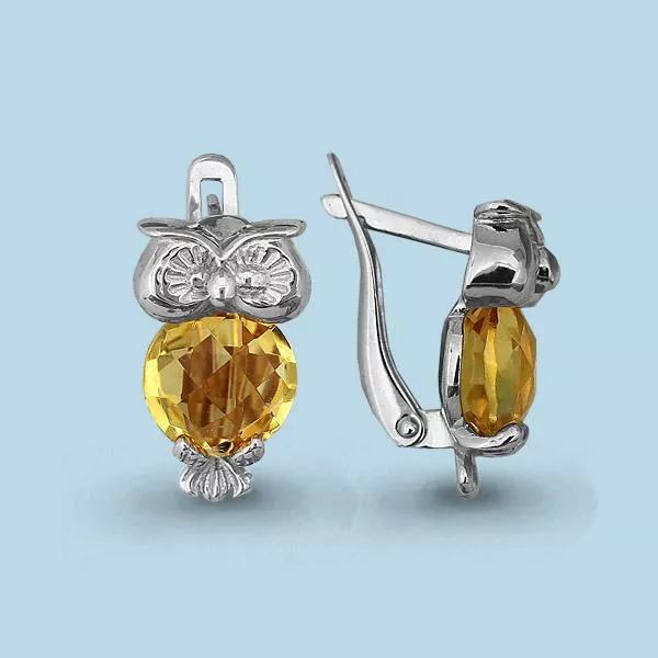 Серьги, серебро, артикул LV4439911