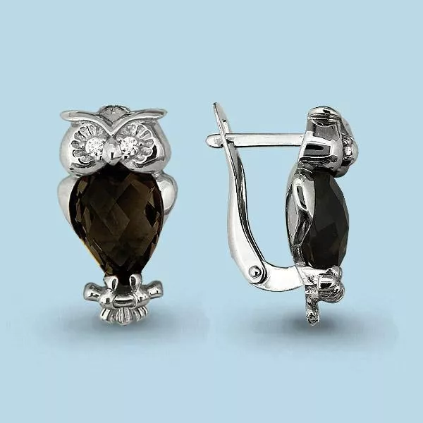 Серьги из серебра, артикул LV4439801