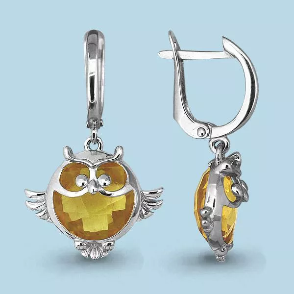 Серьги, серебро, артикул LV4439611