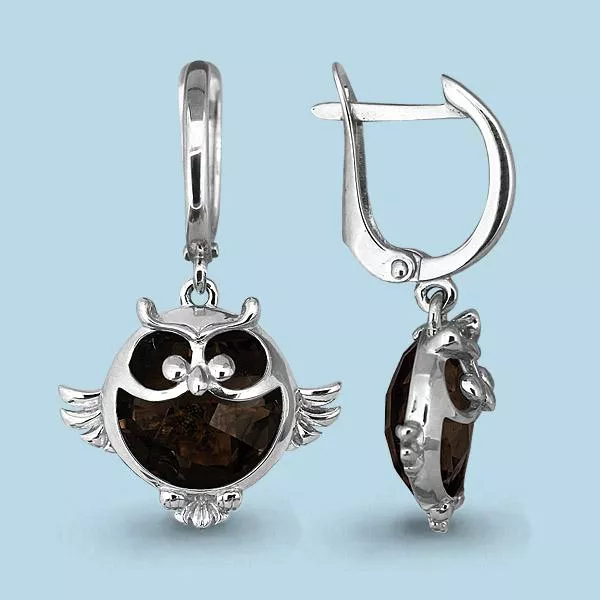 Серьги из серебра, артикул LV4439601