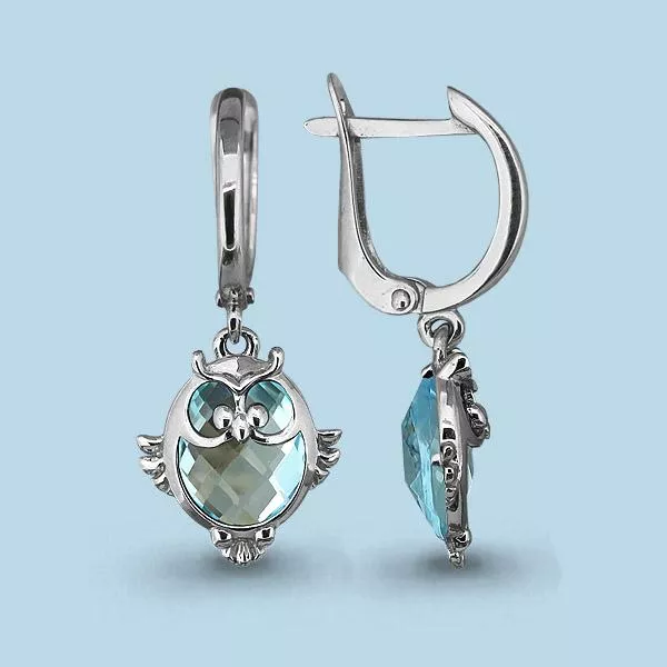 Серьги из серебра, артикул LV4439502