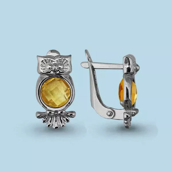 Серьги из серебра, артикул LV4439311