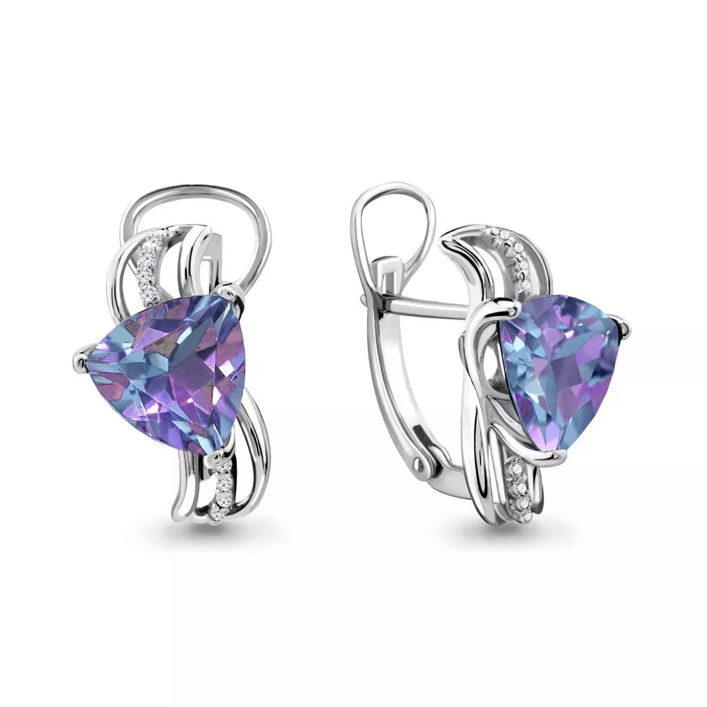 Серьги, серебро, артикул LV4439125А