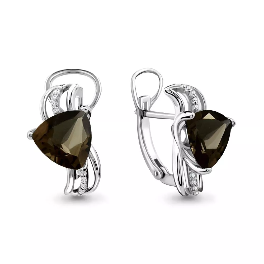 Серьги, артикул LV4439101А, серебро