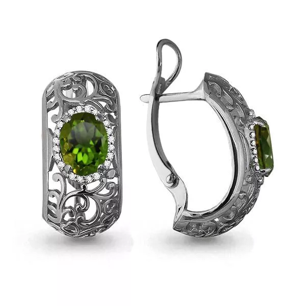 Серьги, серебро, артикул LV4436619А