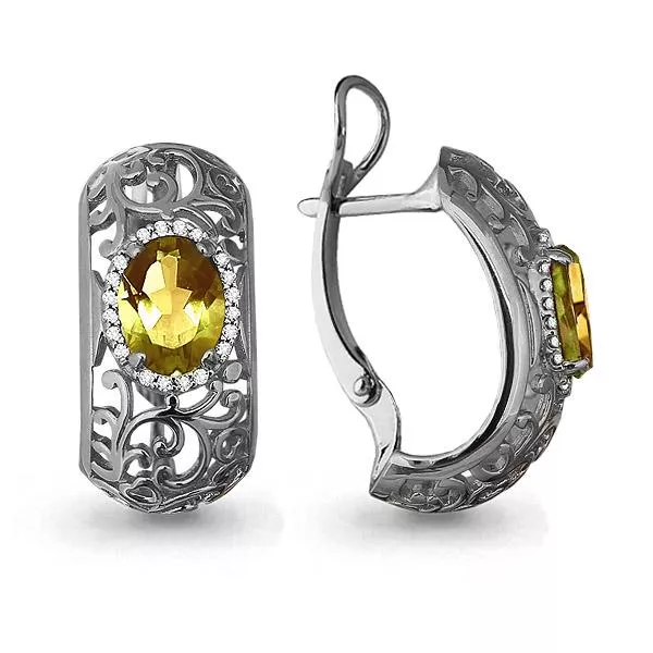 Серьги, артикул LV4436611А, серебро