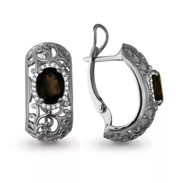 Серьги, серебро, артикул LV4436601А