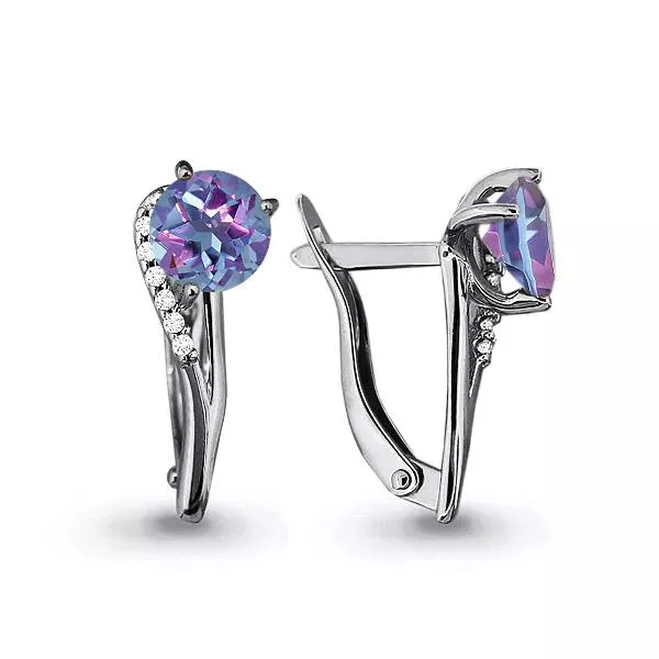 Серьги из серебра, артикул LV4434525А