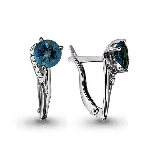 Серьги из серебра, артикул LV4434508А