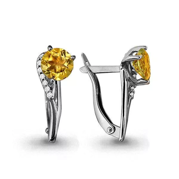 Серьги, серебро, артикул LV4434506А