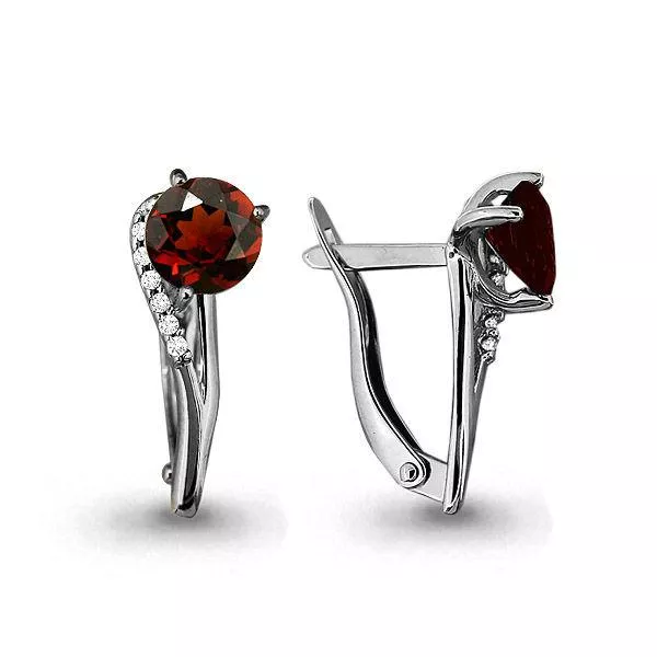 Серьги, артикул LV4434503А, серебро