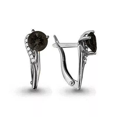 Серьги, серебро, артикул LV4434501А