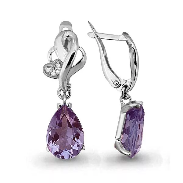 Серьги, артикул LV4433804А, серебро