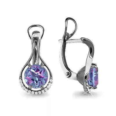 Серьги из серебра, артикул LV4431825А