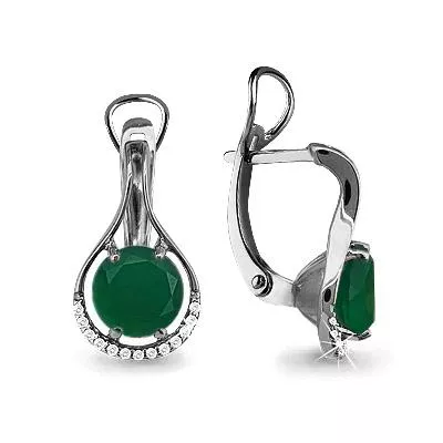 Серьги, артикул LV4431809А, серебро