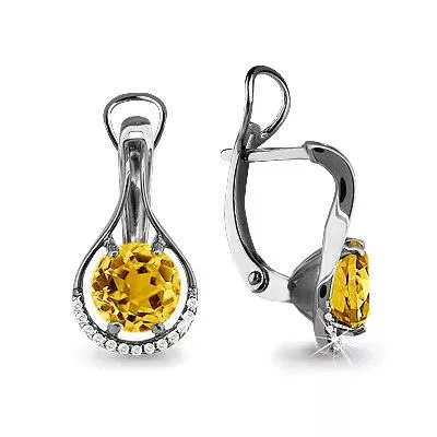 Серьги из серебра, артикул LV4431806А