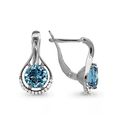 Серьги, артикул LV4431805А, серебро