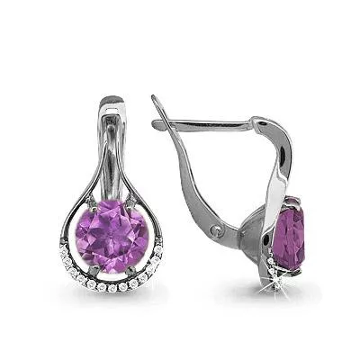 Серьги, серебро, артикул LV4431804А