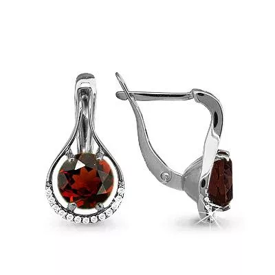 Серьги из серебра, артикул LV4431803А