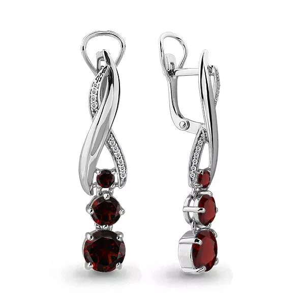 Серьги, артикул LV4431603А, серебро