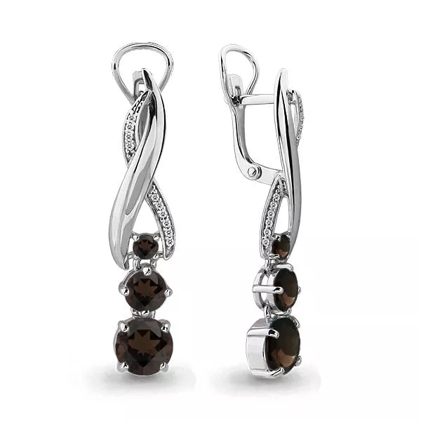 Серьги, серебро, артикул LV4431601А