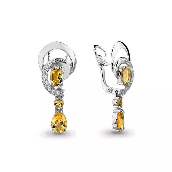 Серьги из серебра, артикул LV4431506А