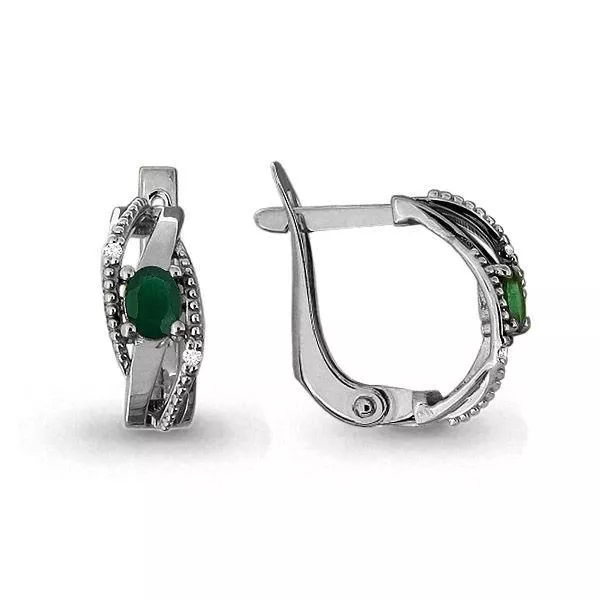 Серьги, серебро, артикул LV4430909