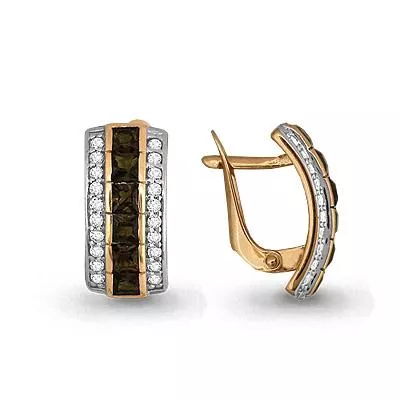 Серьги, серебро, артикул LV4430501А