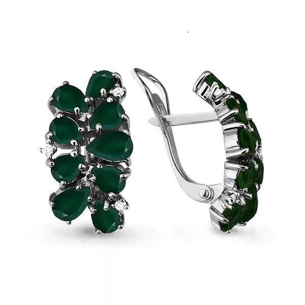 Серьги, серебро, артикул LV4430409