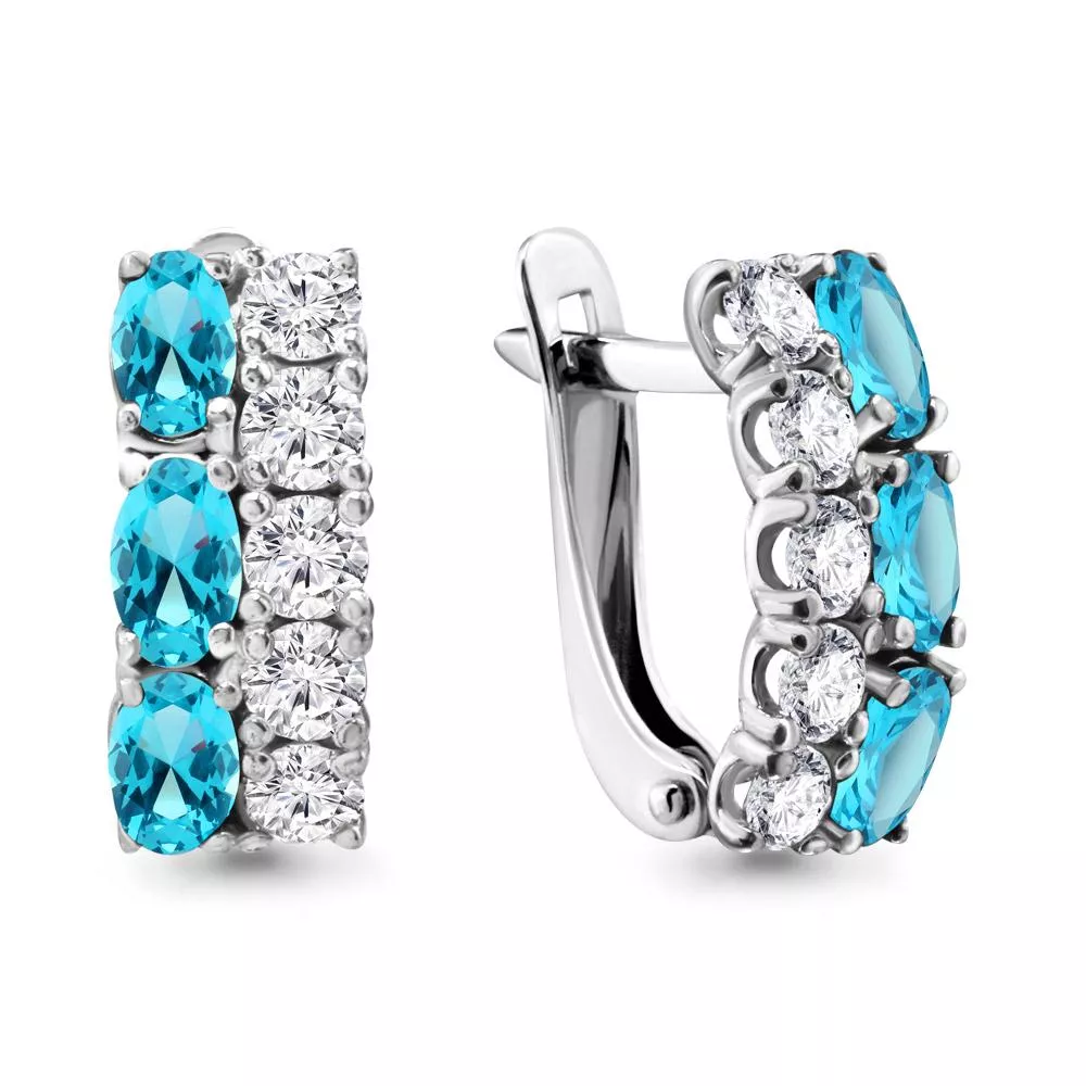 Серьги, серебро, артикул LV4429605